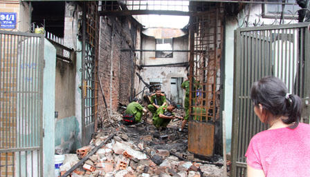 Nam thanh niên cố sát gia đình người yêu rồi phóng hỏa đốt nhà